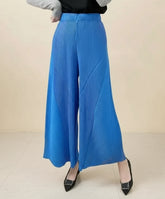 Designer Japanese Pleated Palazzo Pants – Cruise & Resort Luxury Travel